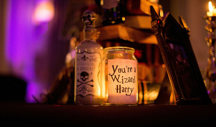 boda estilo Harry Potter 23