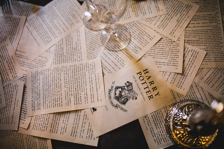 boda estilo Harry Potter 24