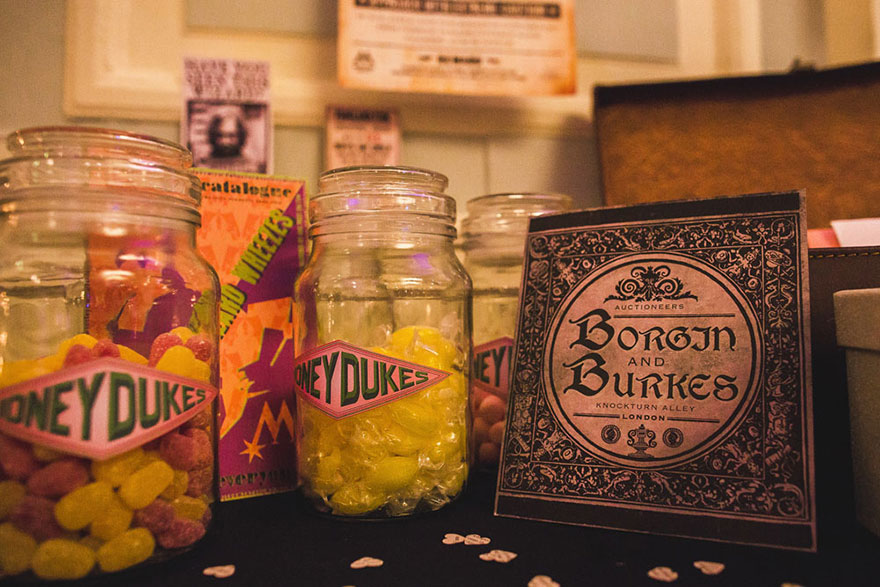 boda estilo Harry Potter 31
