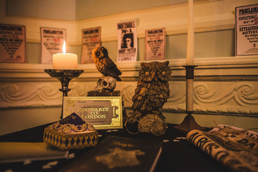 boda estilo Harry Potter 34