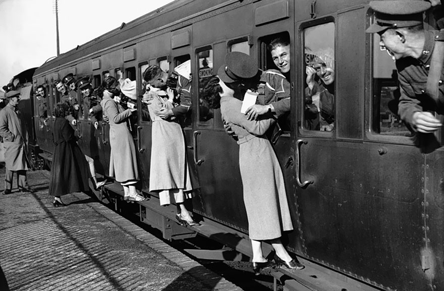fotografias amor guerra vintage 4