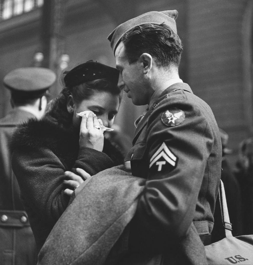 fotografias amor guerra vintage 9