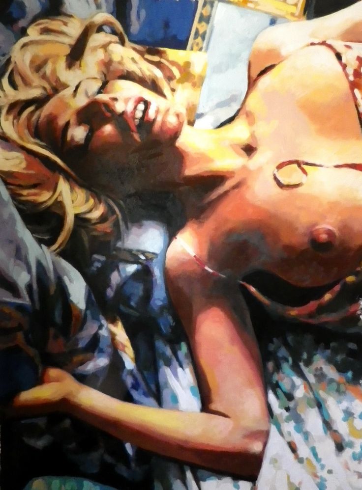 Pinturas eróticas de Thomas Saliot