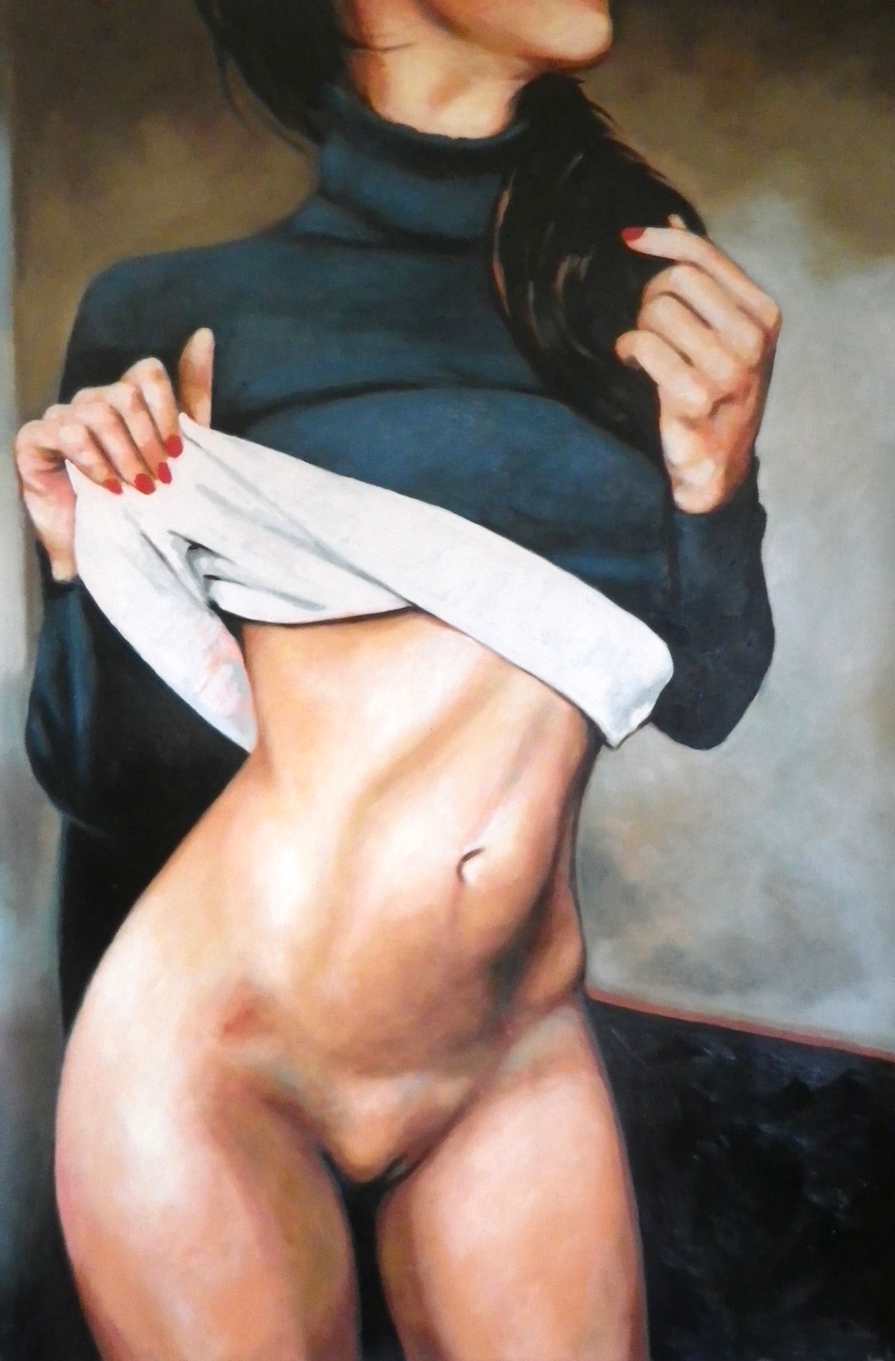 Pinturas eróticas de Thomas Saliot