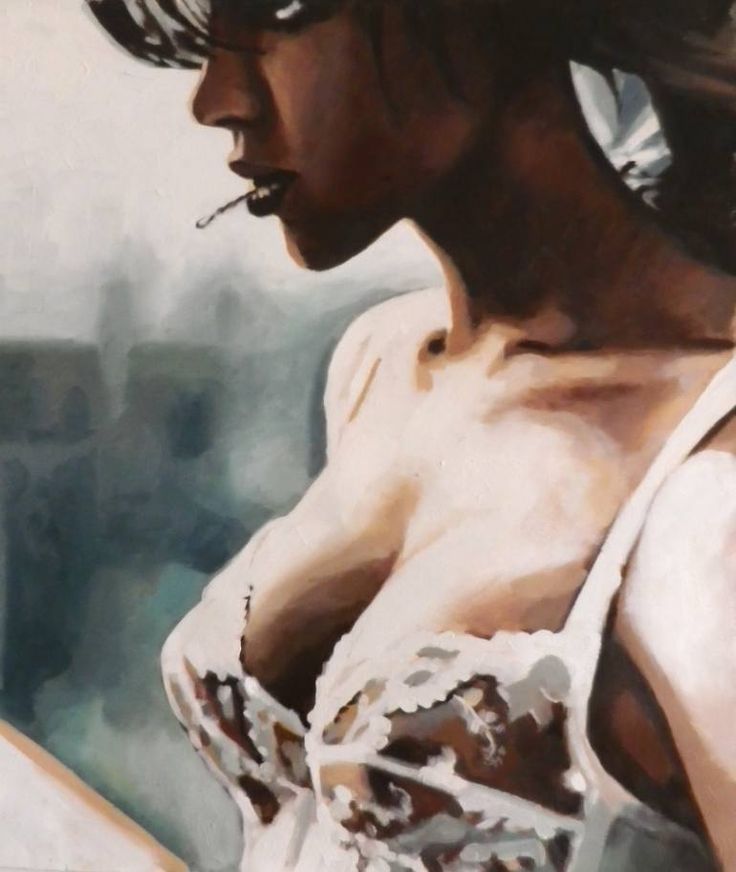 Pinturas eróticas de Thomas Saliot