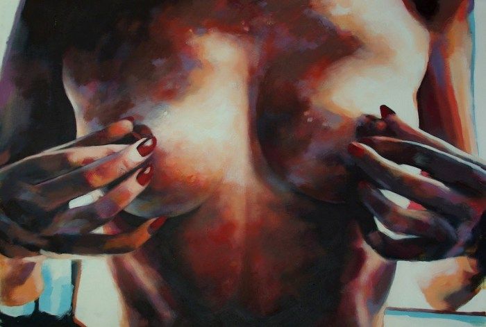 Pinturas eróticas de Thomas Saliot