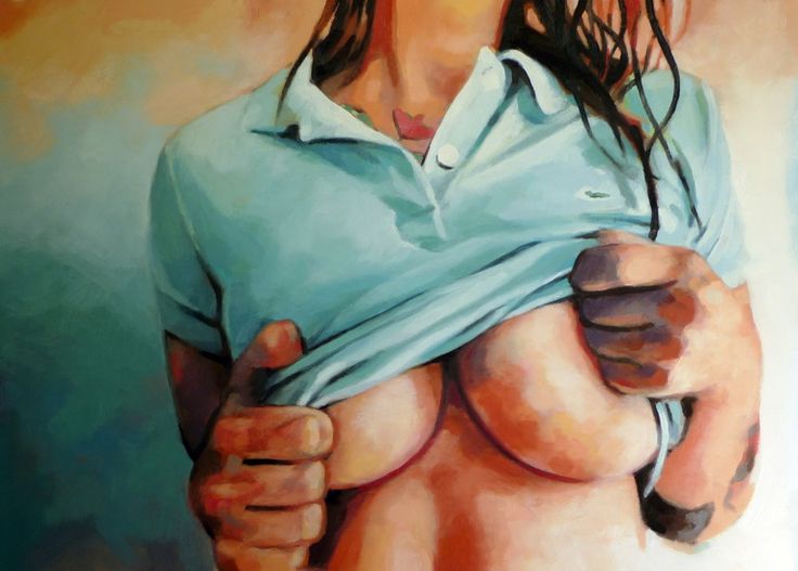 Pinturas eróticas de Thomas Saliot