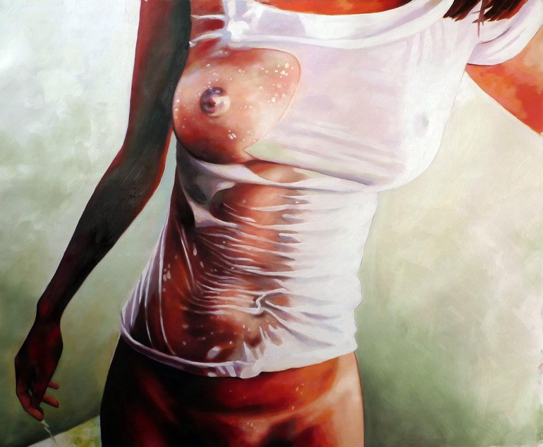 Pinturas eróticas de Thomas Saliot