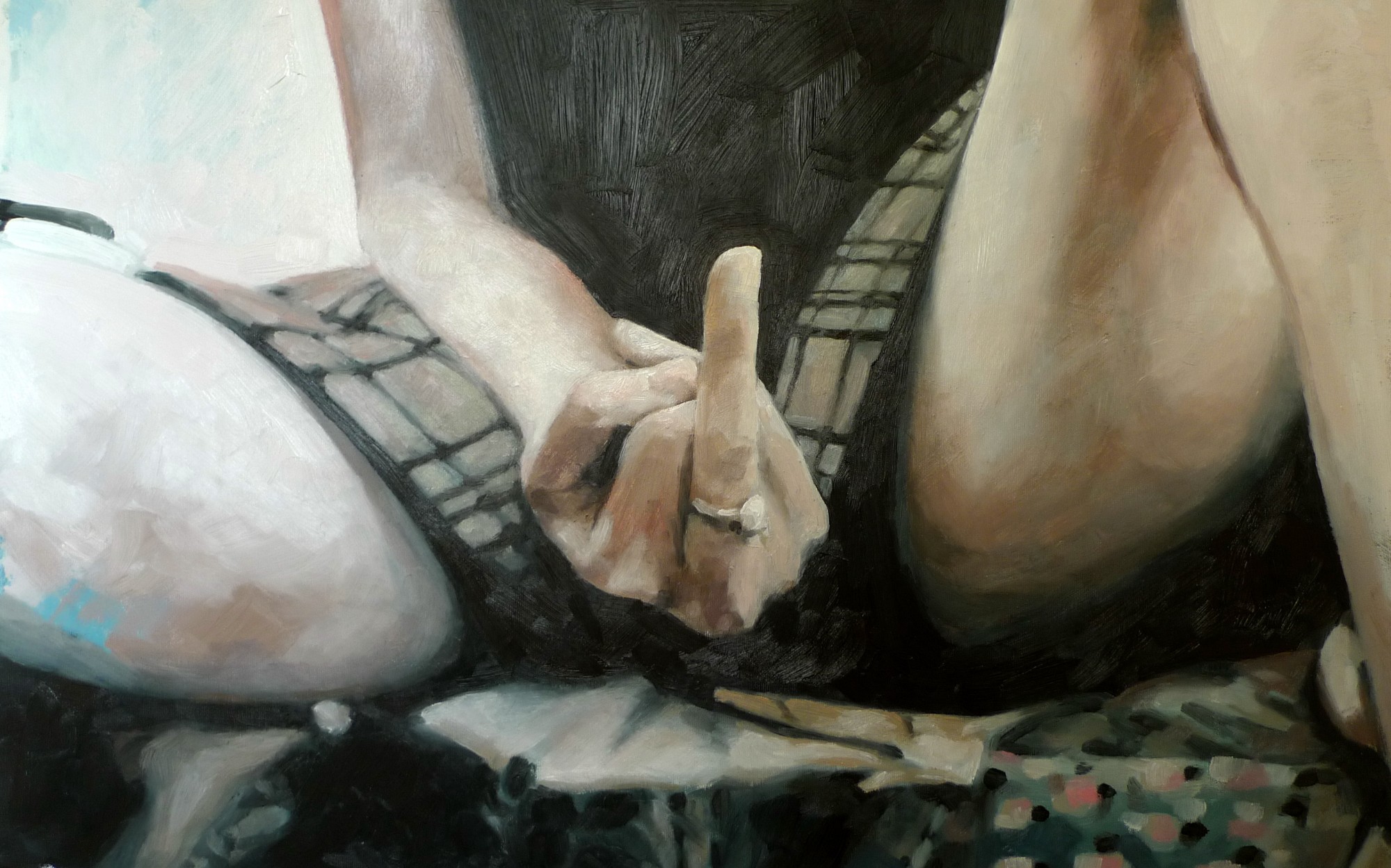 Pinturas eróticas de Thomas Saliot