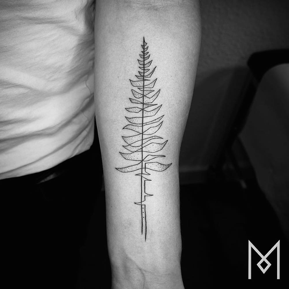tatuajes minimalistas Mo Gangi 7