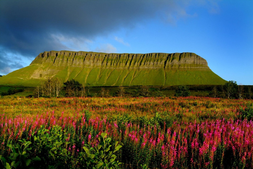 Benbulbin, una formación rocosa en el Condado de Sligo.