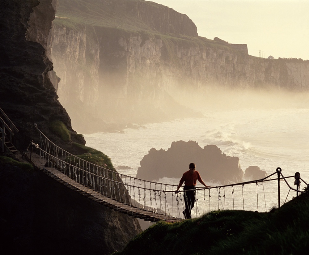 Puente colgante Carrick-a-Rede Rope Bridge.