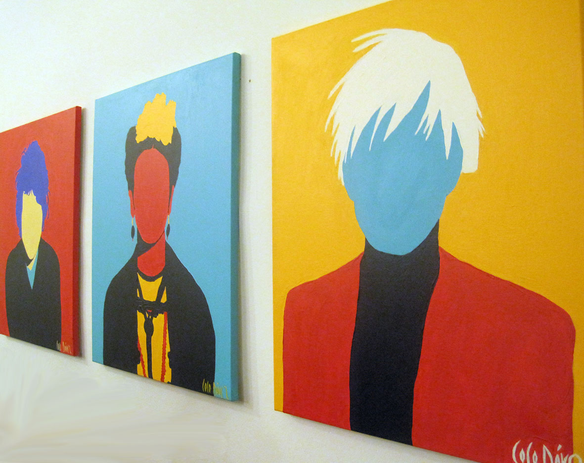Exposición de retratos de Coco Dávez