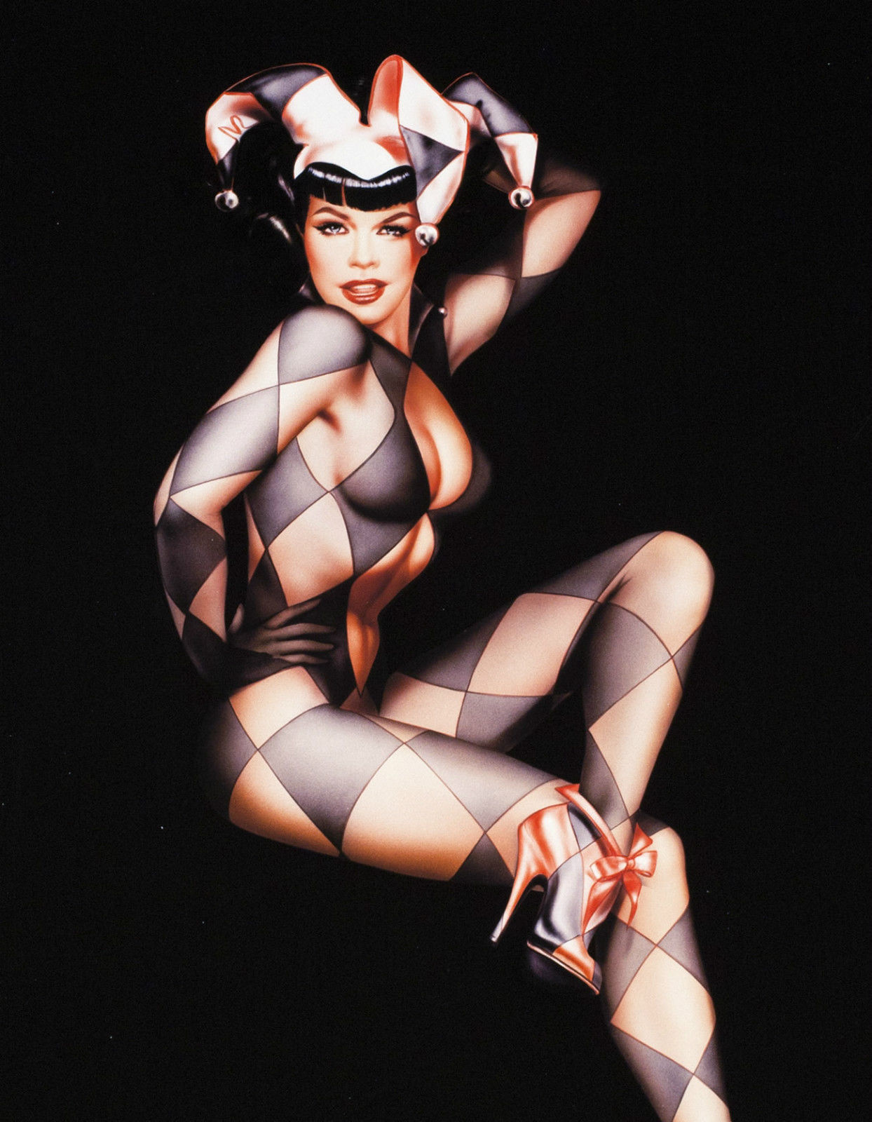 Olivia De Berardinis, Pin-up Girls y erotismo