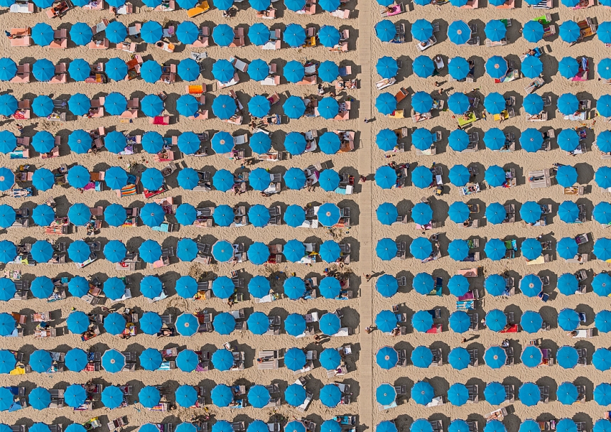 Costa Adriática fotografía con dron