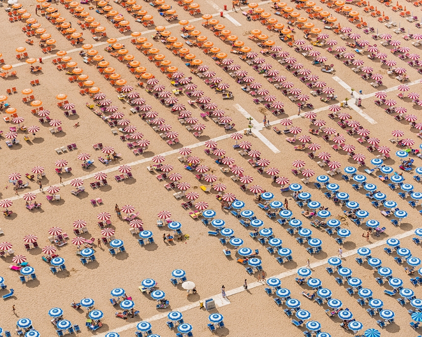 Costa Adriática fotografía con dron