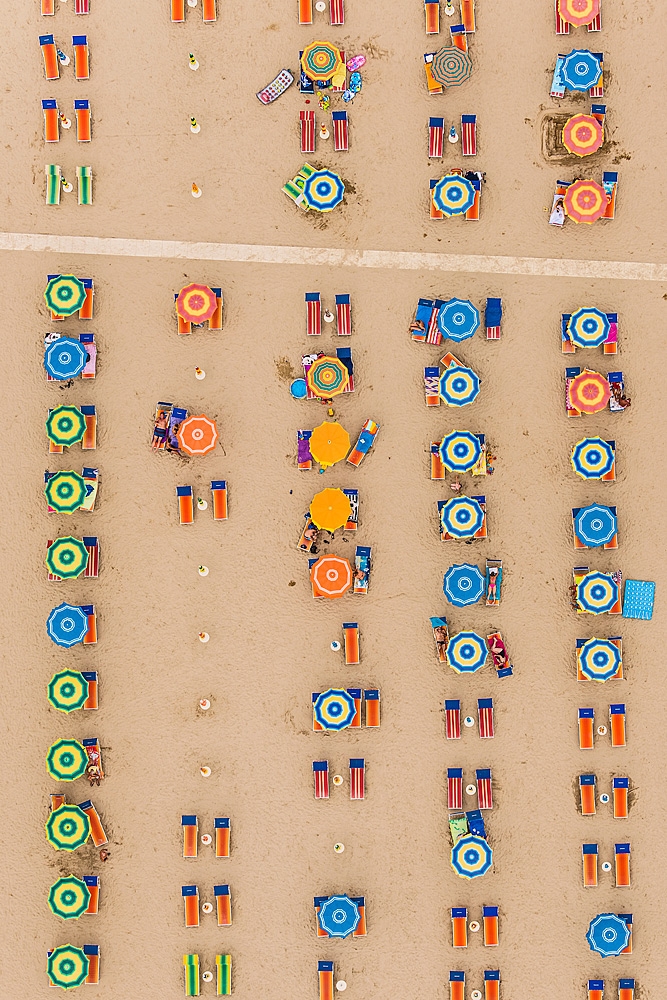 Costa Adriática fotografía con dron