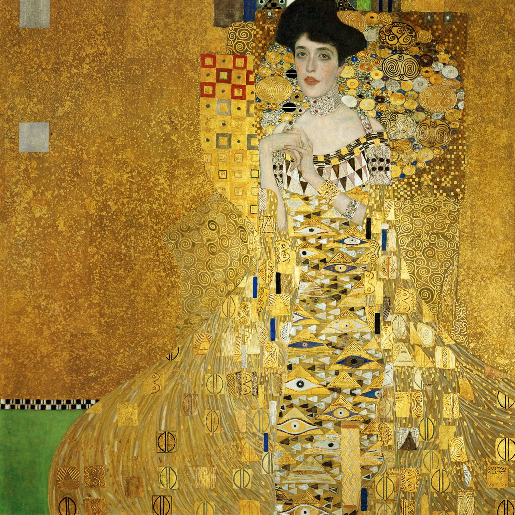 Retrato de Adele Bloch-Bauer I (1907), Gustav Klimt