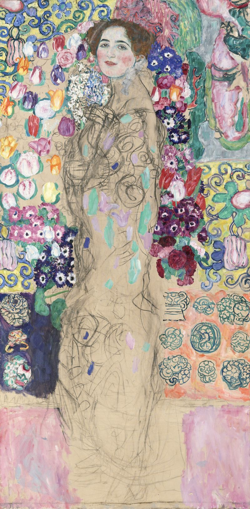 Retrato de Ria Munk III (1917), Gustav Klimt