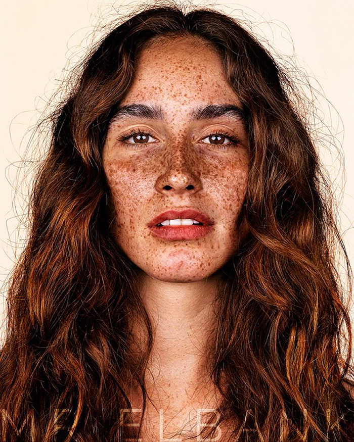 Retrato fotográfico pecas, Brock Elbank