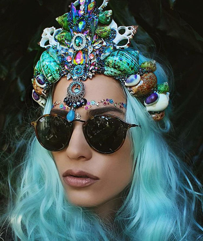 Chelsea Shiels conchas coronas de sirena 6