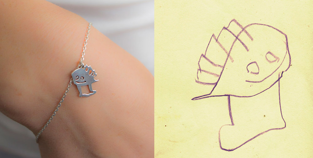 Children Drawings Turned into Jewelry 9