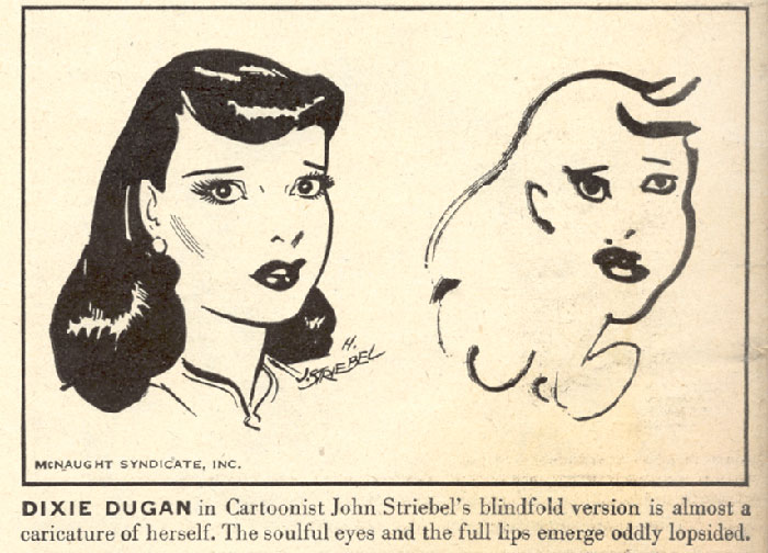caricaturas con los ojos vendados 2