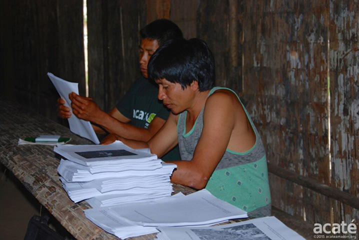 chaman amazonas Acate