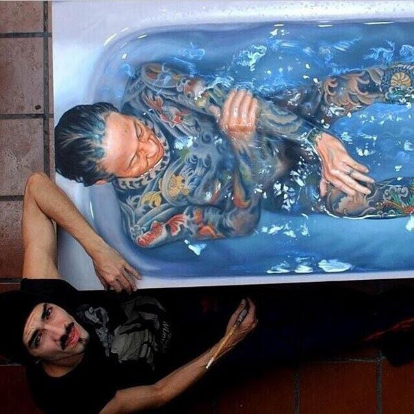 hiperrealismo agua 5