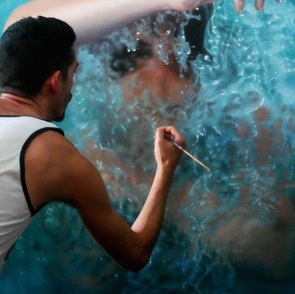 hiperrealismo agua 9