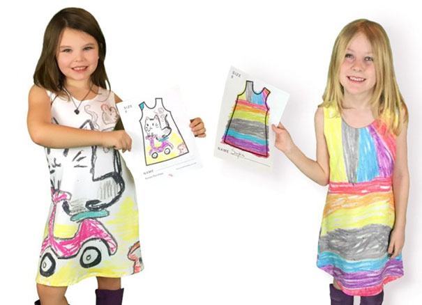 ropa disenada por ninos