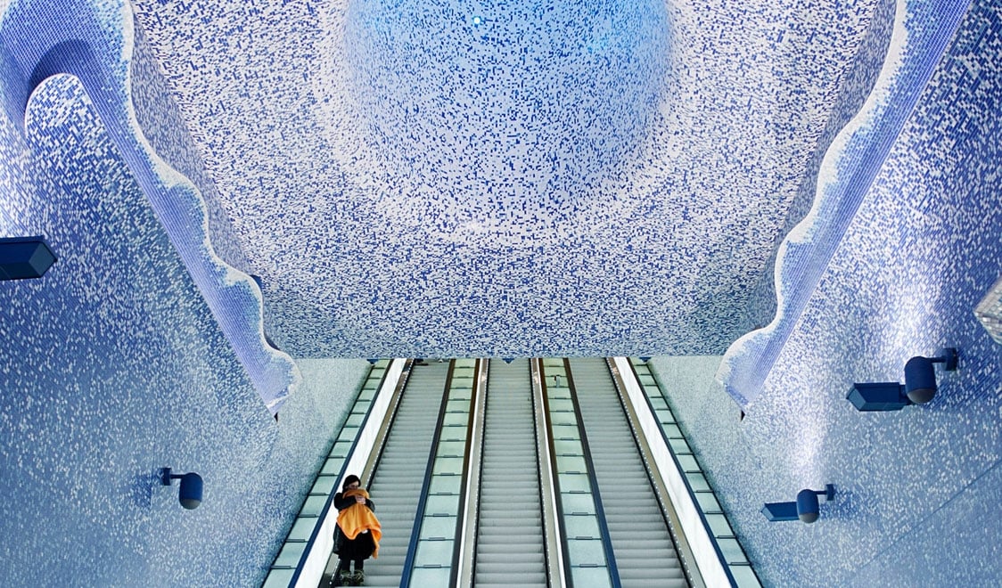 Las más bonitas estaciones de Metro del mundo