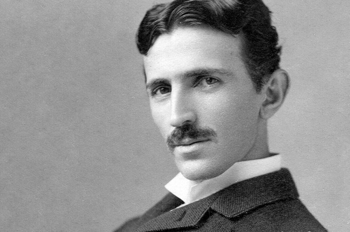 Fotografía de Nikola Tesla
