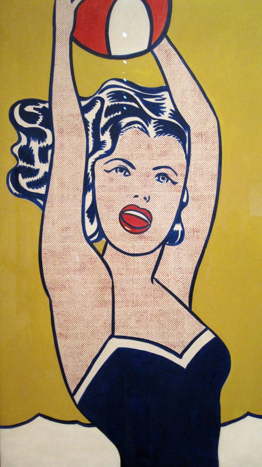 Girl with Ball 1061 Oilcan.MoMA