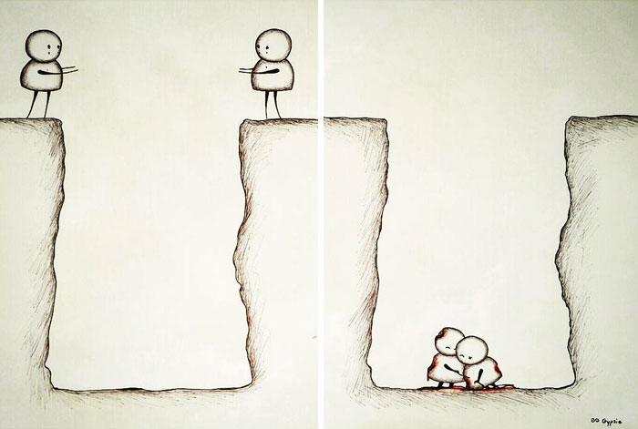 Gypsie Raleigh ilustraciones dibujos tristes para reflexionar