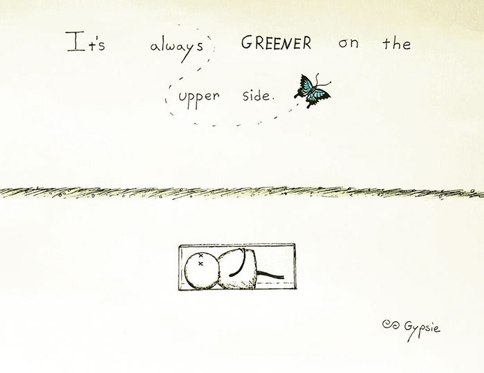 Gypsie Raleigh ilustraciones dibujos tristes para reflexionar