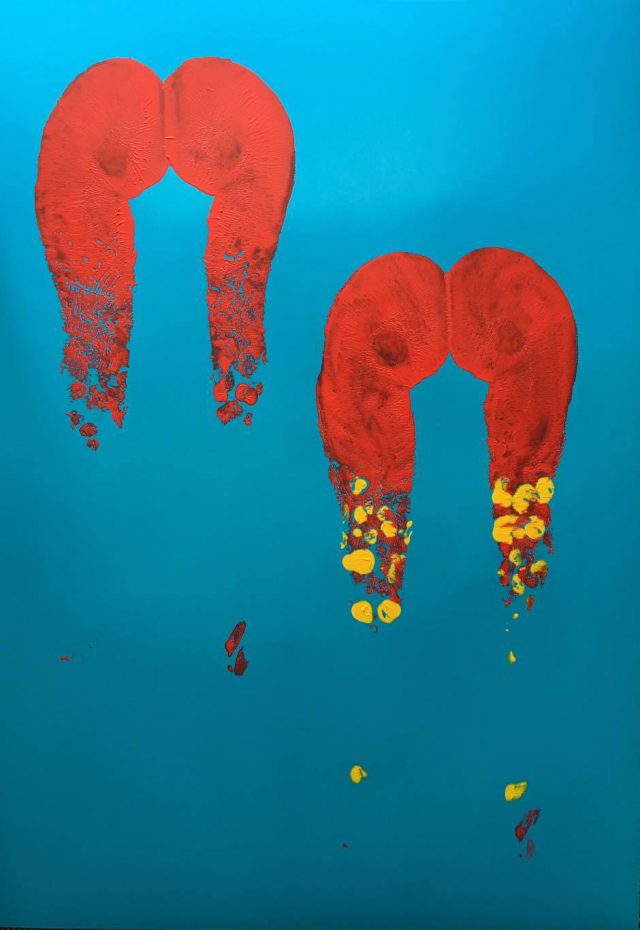 Haris Lithos pintando con culos 8