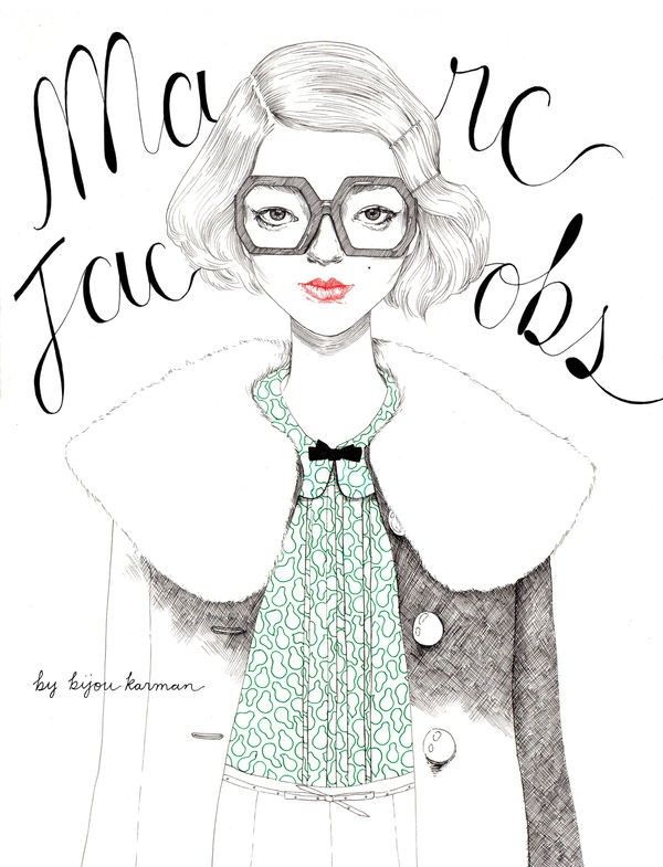 Illustrations by Bijou Karman 11 600x785