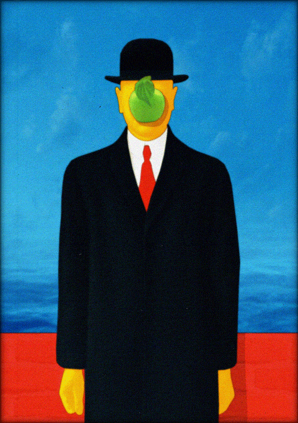 Rene Magritte Raphaelle Martin GIF3