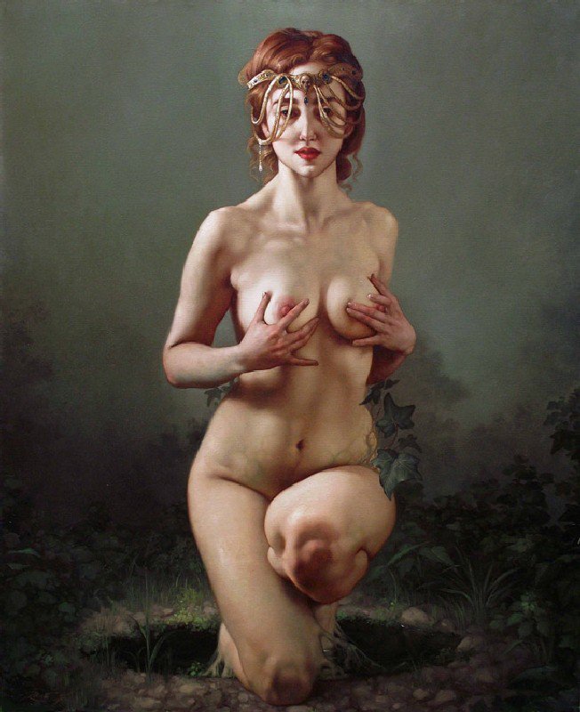 Roberto Ferri pintura barroca simbolista controvertida