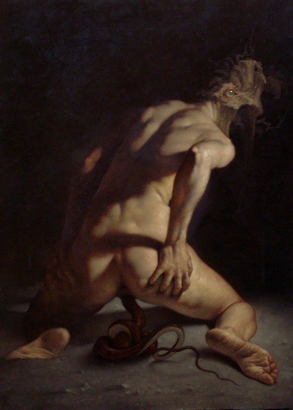 Roberto Ferri pintura barroca simbolista controvertida
