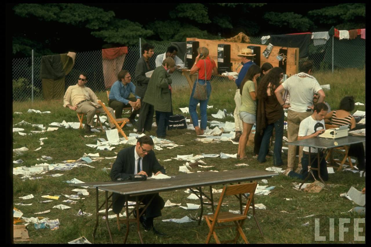 Woodstock hippie rock festival 15