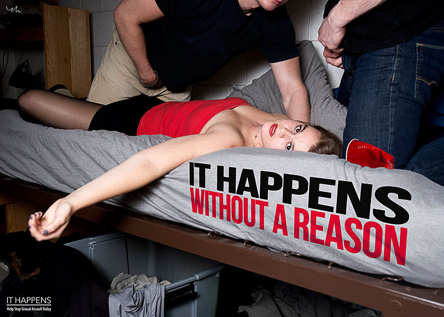 Yana Mazurkevich fotografias contra la violacion 7