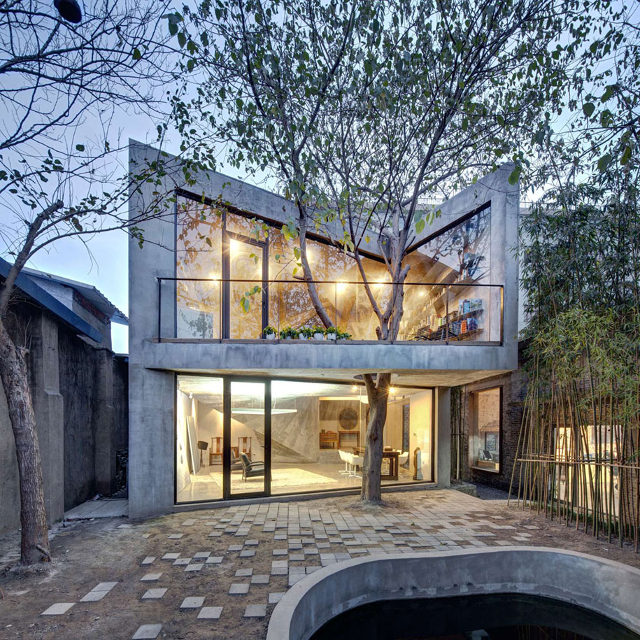 arboles en edificios casas 5