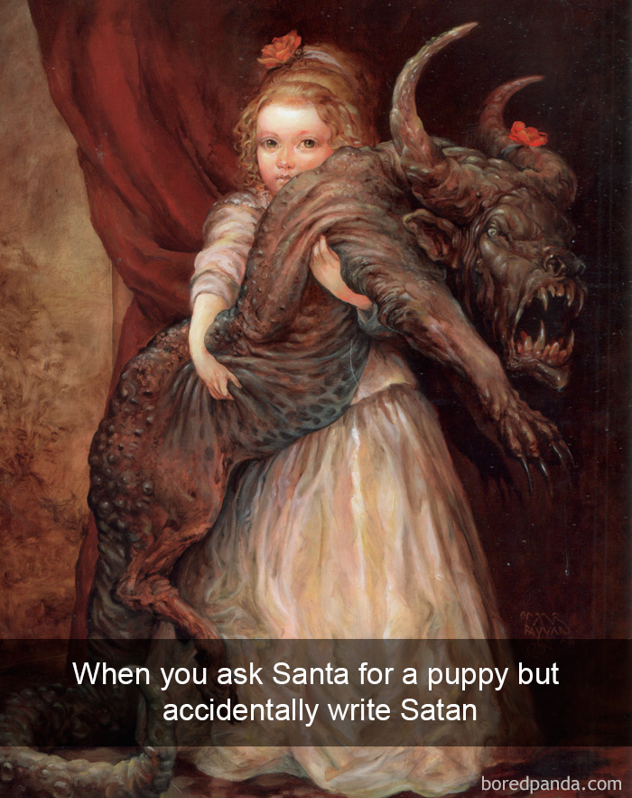 historical art funny tweet