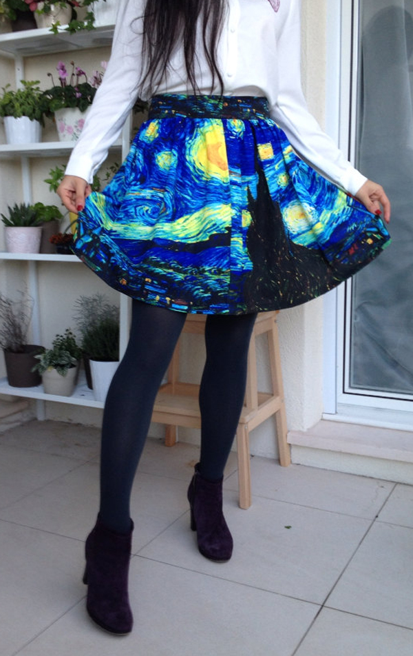 moda ropa cuadros pintura 2