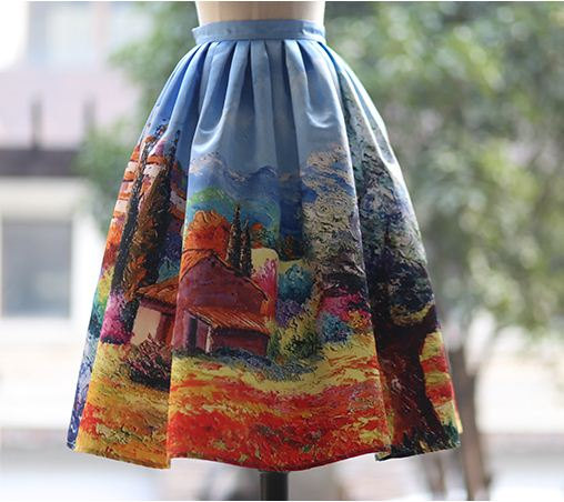 moda ropa cuadros pintura 7