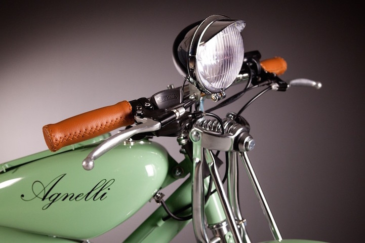 motocicleta moto vintage Agnelli Milan 2