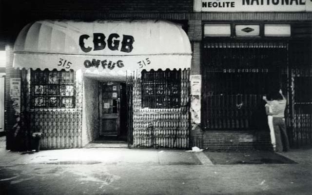 Fotos punk del CBGB por Godlis 1976-1979