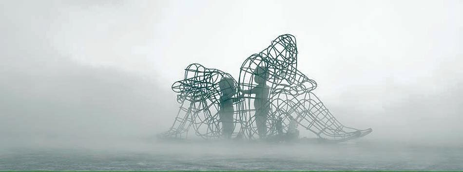 Alexander Milov escultura niños Burning Man Festival